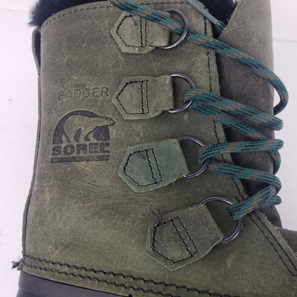 Sorel Vintage Leather Duck Snow Boots Women's Size 6 - Picture 10 of 13